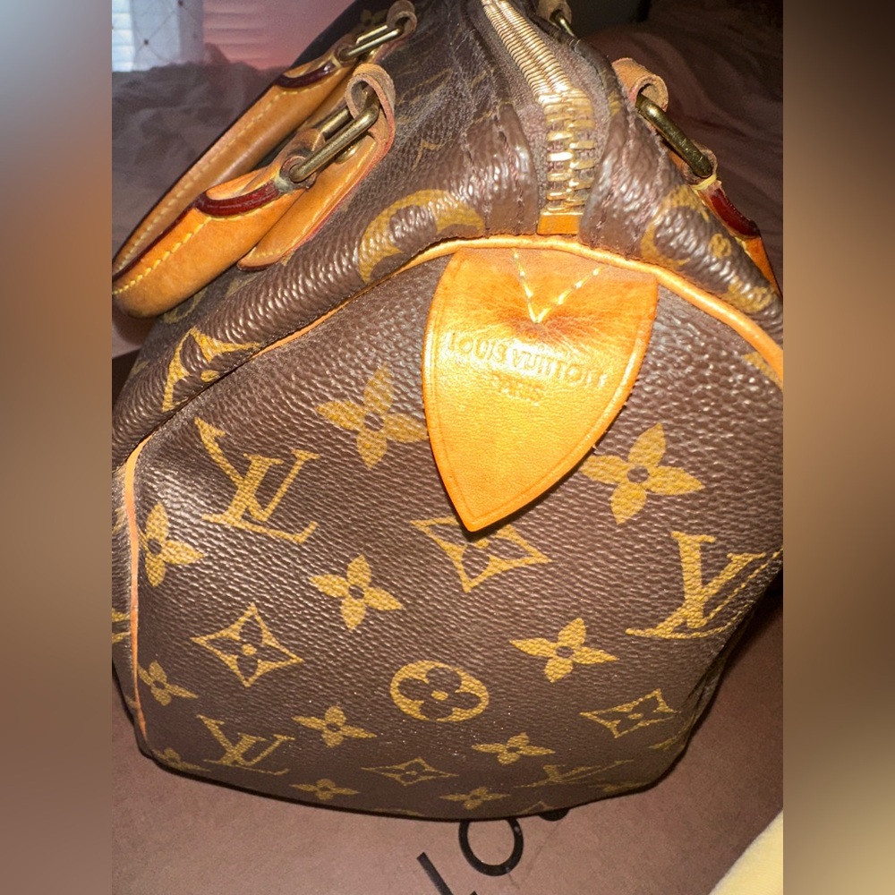 Louis Vuitton Speedy Monogram Handbag 25 Full Inclusion - Picture 11 of 15